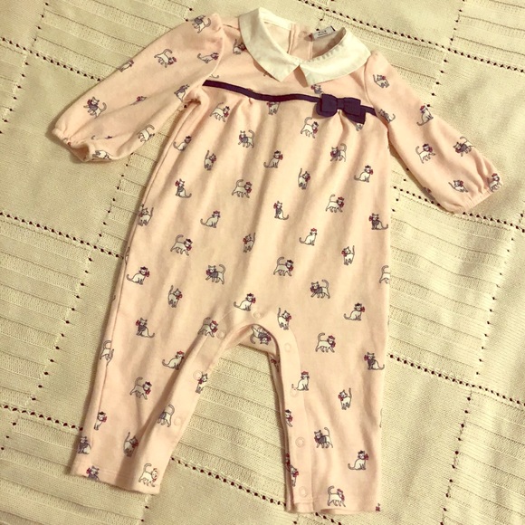 Janie and Jack Other - Janie and Jack baby girl kitty jumpsuit